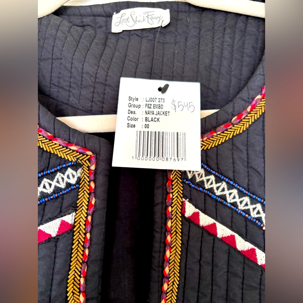Embroidered Jacket, Love Shack Fancy, NWT! - Picture 5 of 11